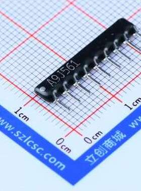 A09-561JP 排阻 560Ω ±5% SIP-9-2.54mm