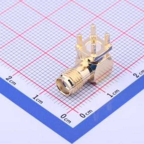 HJ-SMA020 RF射频同轴连接器 SMA 内孔 弯头 插件