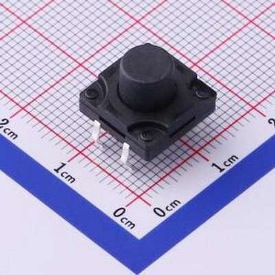 TS-1010DGD-BR08526 轻触开关 12*12*8.5mm 直插 轻触开关 插件