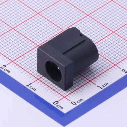 DC-005-A200 DC电源连接器 DC电源插座 内径:2mm 外径:6.4mm 插件