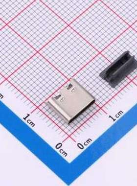 TYPE-C-331-LSRH680 USB连接器 Type-C 母 立贴 6.8H SMD