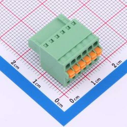 KF2EDGKD-2.54-6P 插拔式接线端子 KF2EDGKD-2.54-6P P=2.54mm