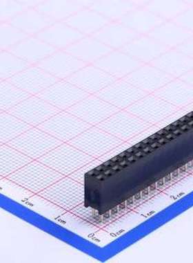 DS1023-2*14SF11 排母 间距:2.54mm 2x14P 直插 插件,P=2.54mm