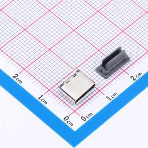 MC-267-TP16H65-001 USB连接器 USB TYPE C 16PIN6.5H镀金1U SMD