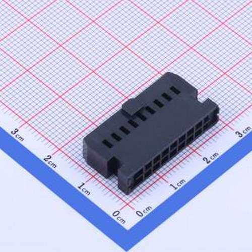 X9555H-2x09A-PT 胶壳(线对板/线对线) 2x9P 2.54mm P=2.54mm