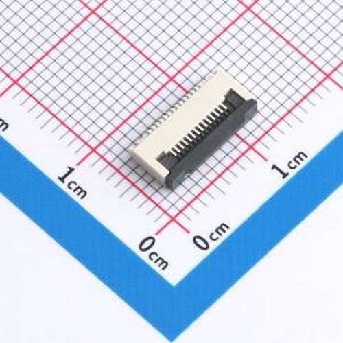 GT-F0502SR20-14SMT01 FFC/FPC连接器 翻盖式 下接 P数:14P 间距: