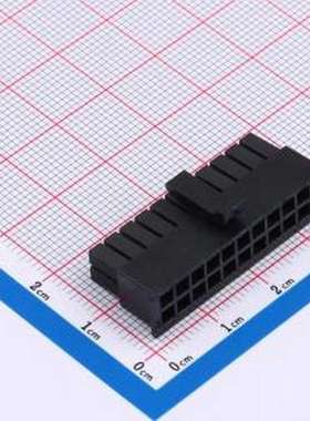 ZX-MX3.0-2-11P-HGJK 胶壳(线对板/线对线) 2x11P 3mm P=3mm