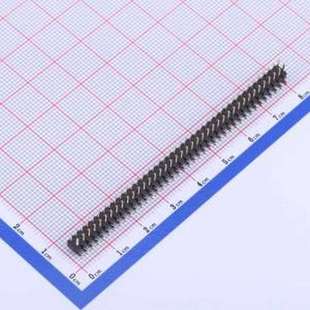 排针 2x40P SMD 2x40I P=2mm 方针 C40D64 2mm X4621WVS 间距
