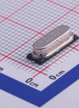 49SBT27141152040 无源晶振 27.1412MHz ±20ppm 15pF HC-49S-SMD