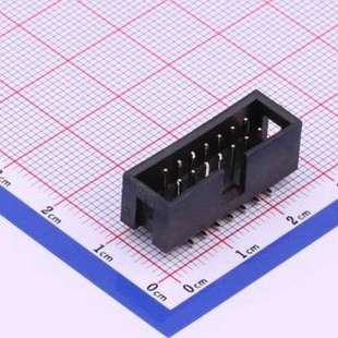 牛角 连接器 简牛 2.54mm 排 321014MG0CBK00A01 2x7P IDC刺破式