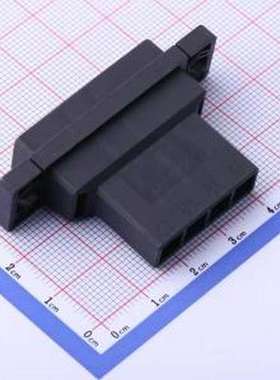 1-1747535-4 胶壳(线对板/线对线) 1x4P 6.35mm P=6.35mm