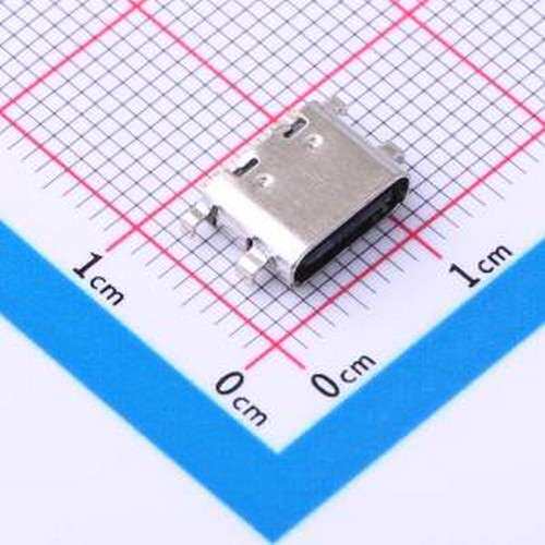 TYPE-C 16P CB1.6 073 USB连接器 Type-C 母 沉板 SMD