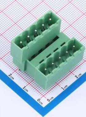 KF2EDGVTC-5.0-2*5P 插拔式接线端子 KF2EDGVTC-5.0-2*5P 插件,P=