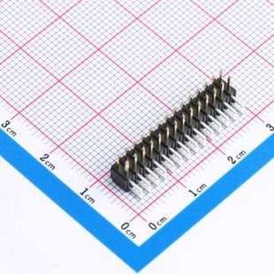 排针 2x14P 插件 2x14B P=2mm 方针 C40D28 2mm X4621WR 间距
