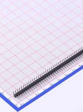 MTP125-1140R1 排针 间距:2.54mm 1x40P 弯插 方针 弯插,P=2.54mm