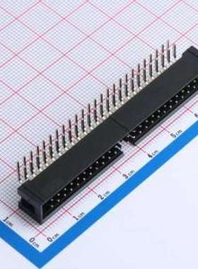 DS1013-50RSiB-B-0 IDC刺破式连接器(牛角/简牛) 2.54mm 2x25P 排