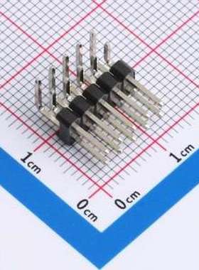 IPCP254M10PB28R 排针 间距:2.54mm 弯插 弯插,P=2.54mm