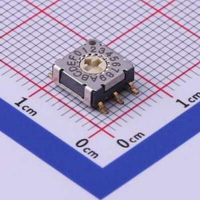 GSER-16S 旋转编码器 GS系列 微型旋转编码开关 SMD,7.2x7.2mm