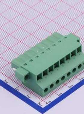 DB2EKCM-5.08-8P-GN-S 插拔式接线端子 5.08mm 1x8P 排数:1 每排P