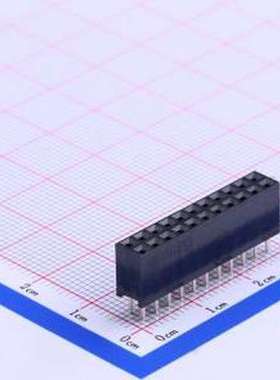 DS1023-2*11SF11 排母 间距:2.54mm 2x11P 直插 插件,P=2.54mm