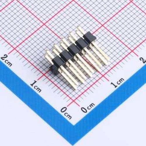 YTC2PH25-0501S001TBB 排针 间距:2.54mm 2x5P 直插 方针 插件,P=