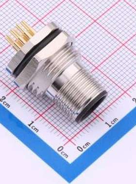 M12-P12A-GPFM16 圆形(线缆)连接器 M12-P12A-GPFM16