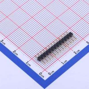 2mm 卧贴 C40D28 P=2mm SMD 方针 间距 1x13P 排针 13I X4611WRS