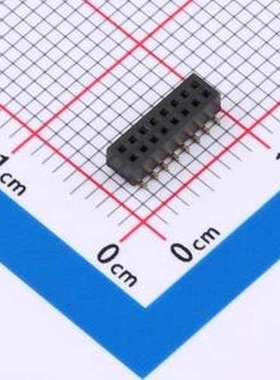PM1.0-US2S-8A 排母 间距:1.0mm 排母 双排 2x8p 贴片 双向垂直 S