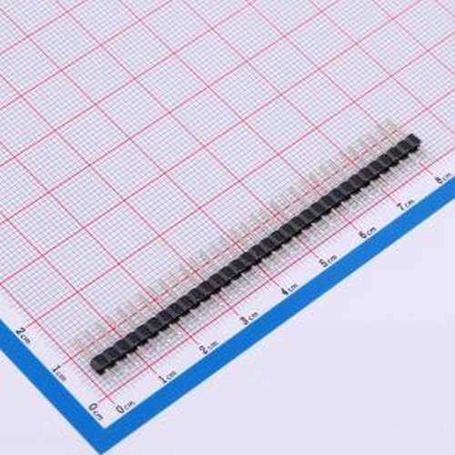 DS1021-1x32SF11-B 排针 1x32P 间距:2.54mm 直插 插件,P=2.54mm