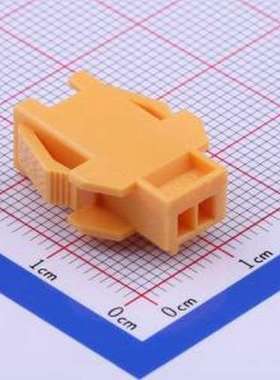 XMR-02V-Y 胶壳(线对板/线对线) 2.5mm 1x2P 黄色 P=2.5mm