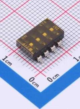 219-4LPSTRF 拨码开关 拨码开关 SMD-8P,6.7x11.6mm