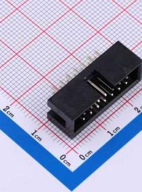 DS1013-14SSiB1-B-0 线对板针座 间距:2.54mm 直插 P=2.54mm