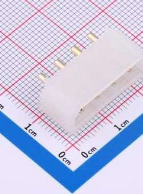 M5082V-04P-G 线对板针座 1x4P 间距:5.08mm 直插 插件,P=5.08mm