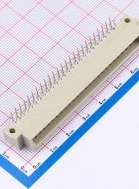 9001-35501C00A 板对板与背板连接器 PIN:50P 间距:2.54mm 公 弯