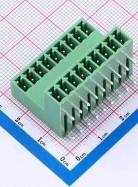 KF2EDGRT-3.5-2*9P 插拔式接线端子 KF2EDGRT-3.5-2*9P 插件,P=3.