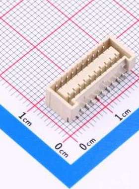 HC-ZHD-2*10PLT-05 板对板与背板连接器 PIN:20P 间距:1.5mm 母