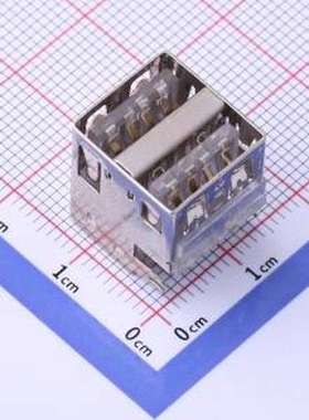 KH-2AF90CB-17 USB连接器 Type-A 母 沉板 插件