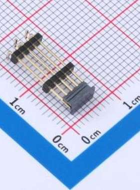 GPEC132-0502A025R1ZF 排针 1x5P 间距:1.27mm 方针 立贴 SMD,P=1