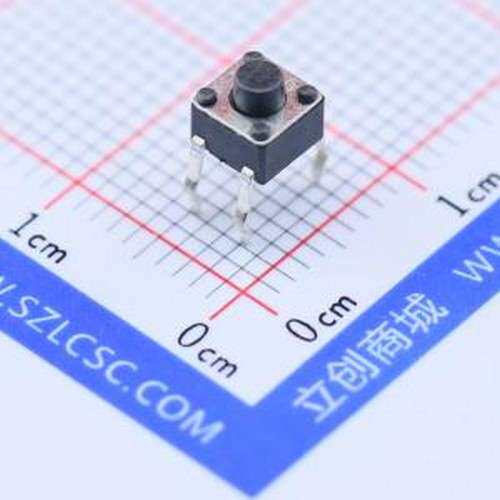 K2-1109DP-B4SW-01 轻触开关 4.5mm*4.5mm*4.3mm 插件