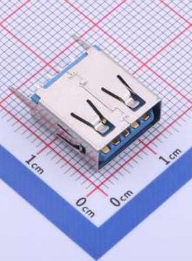 916-262A205IY30200 USB连接器 Type-A 母 直插 插件