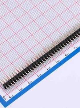 DS1021-2x35SF11-B 排针 2x35P 间距:2.54mm 直插 插件,P=2.54mm
