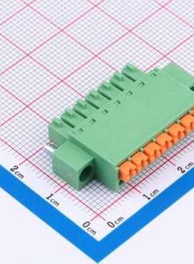 DB2EKNM-3.5-7P-GN 插拔式接线端子 3.5mm 排数:1 每排P数:7 绿色