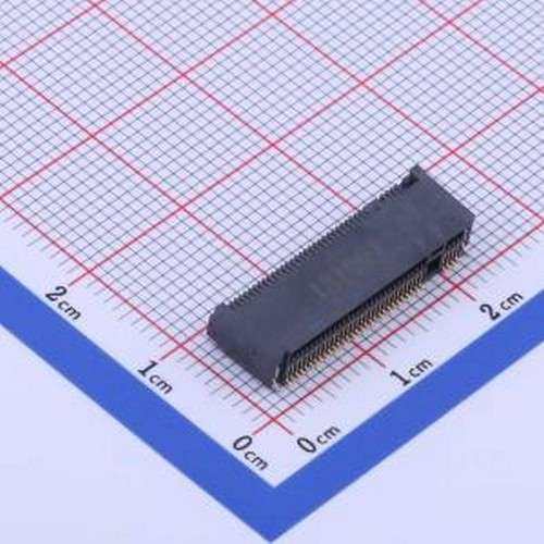 APCI0106-P001A 金手指连接器 0.5mm SMD,P=0.5mm,卧贴