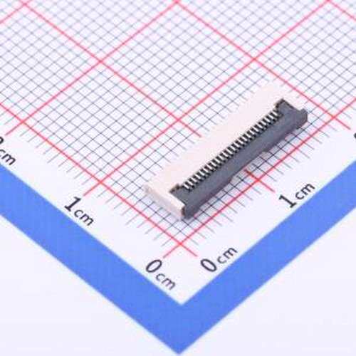 0.5-24P XGXJ-H2.0 119 FFC/FPC连接器 间距:0.5mm P数:24P 翻盖
