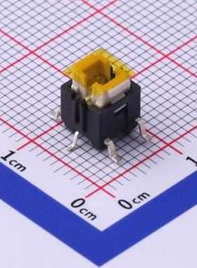 K6-6275S03 轻触开关 蓝色带灯开关 SMD