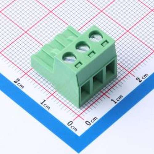 DB2EK-5.0-3P-GN-S 插拔式接线端子 5mm 排数:1 每排P数:3 绿色 P