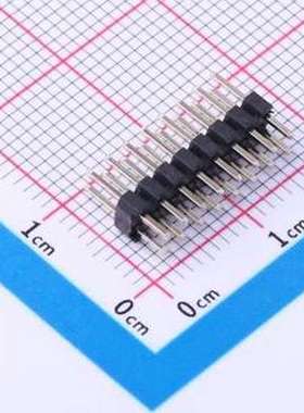 PZ200-2-08-Z 排针 2x8P 间距:2mm 方针 直插 插件,P=2mm