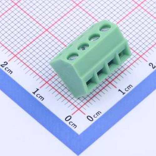 KF127S-3.5-4P 螺钉式接线端子 3.5mm 1x4P 排数:1 每排P数:4 直