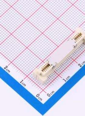 61082-062402LF 板对板与背板连接器 间距:0.8mm 母 立贴 SMD,P=0