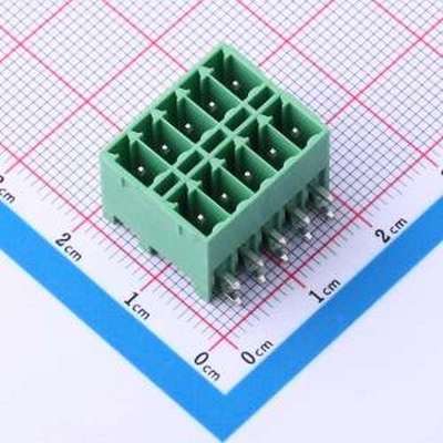 JL15EDGKNR-35010G01 插拔式接线端子 3.5mm 弯插,P=3.5mm